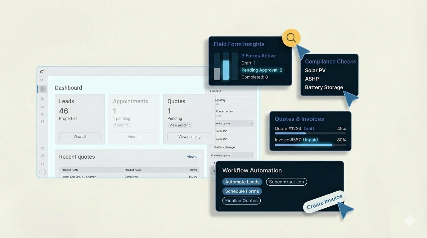 Project organisation and shared workspaces in Flex Energi